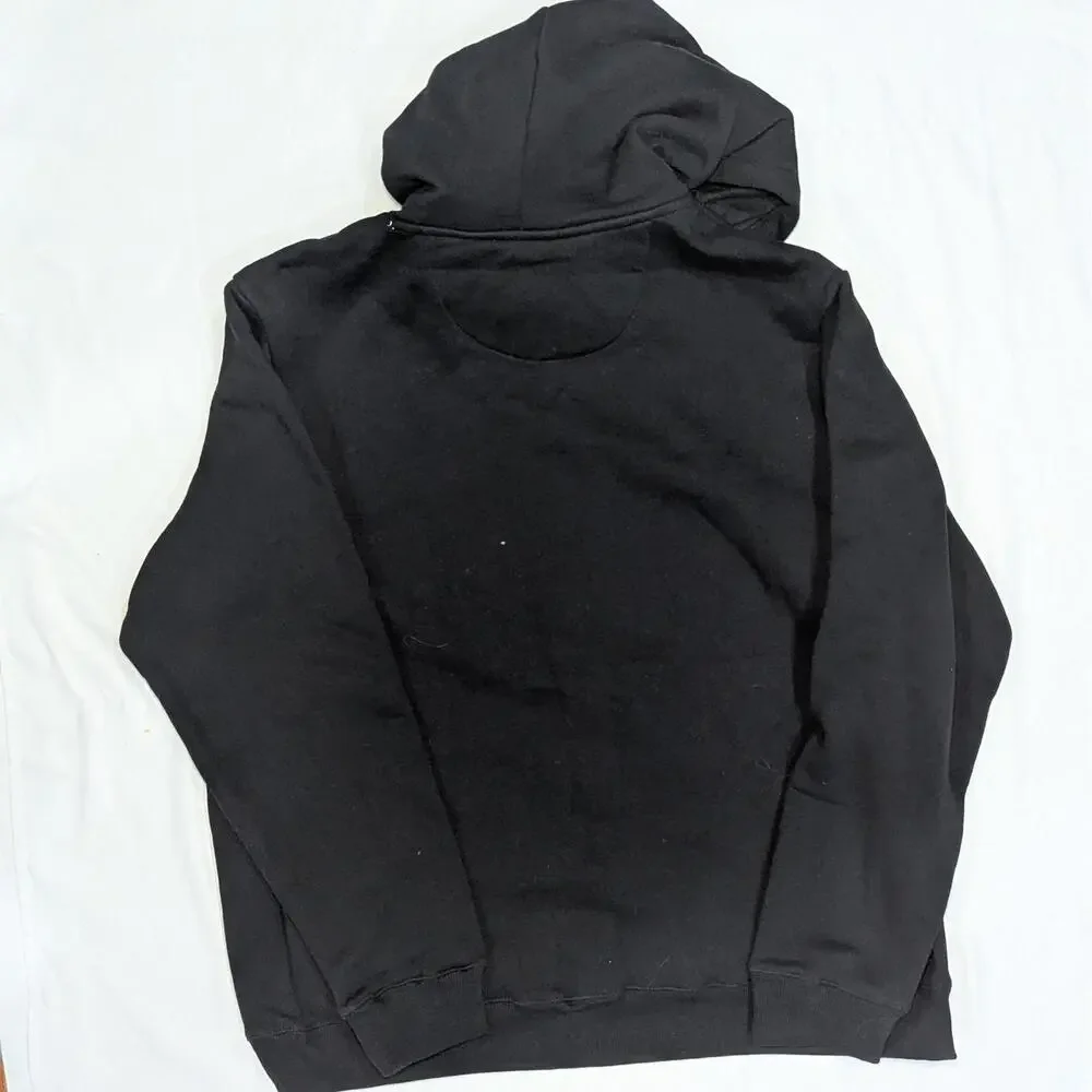 Patagonia Hoodie L Black “Protect Our Home Water” Trout Embroidered Pullover - Picture 4 of 6